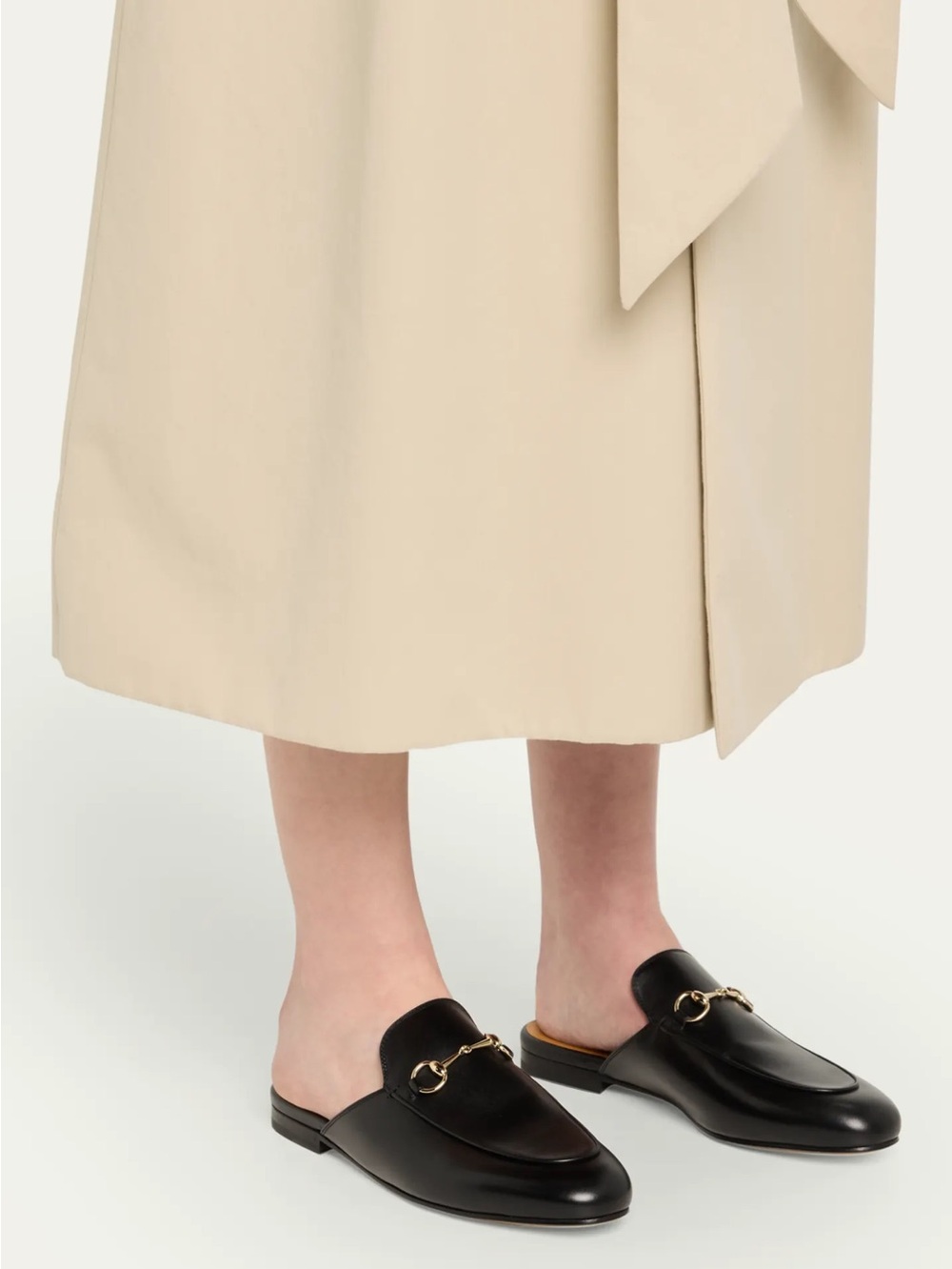 Gucci Princetown Leather Mules NWT